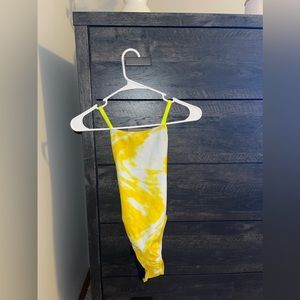 Women’s Cyclone Swirl Flyback One Piece Swimsuit